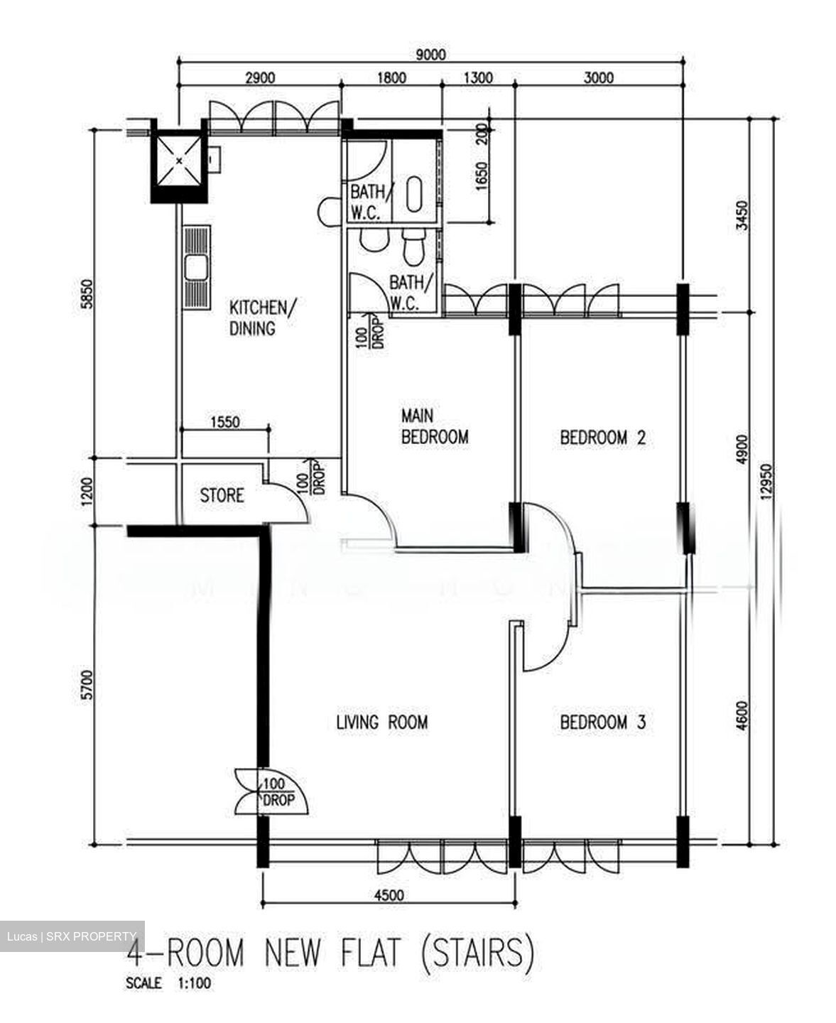 Blk 159 Tampines Street 12 (Tampines), HDB 4 Rooms #629262591